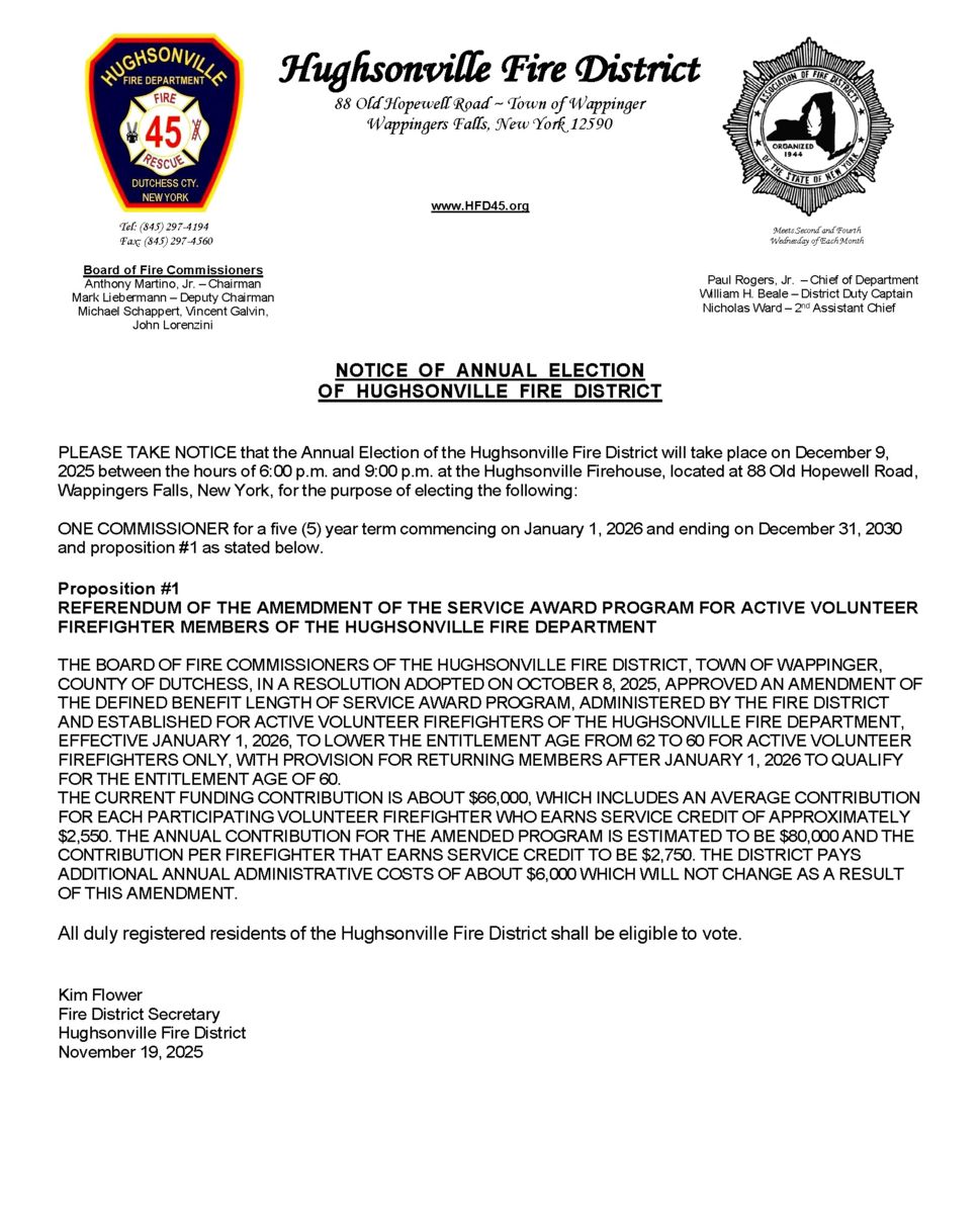 Annual Election Notice